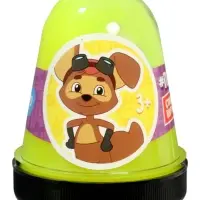 Слайм "Простоквашино", желтый, капсула 130 г. Slime SLM338