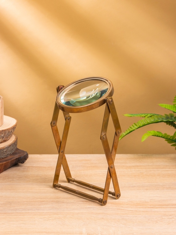 Лупа «Исследователь», 13.5×14×3.5 см, алюминий Лупа «Исследователь», 13.5×14×3.5 см, алюминий