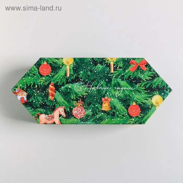 Сборная коробка‒конфета &laquo;Сказки в Новом году&raquo;, 9,3 &times; 14,6 &times; 5,3 см