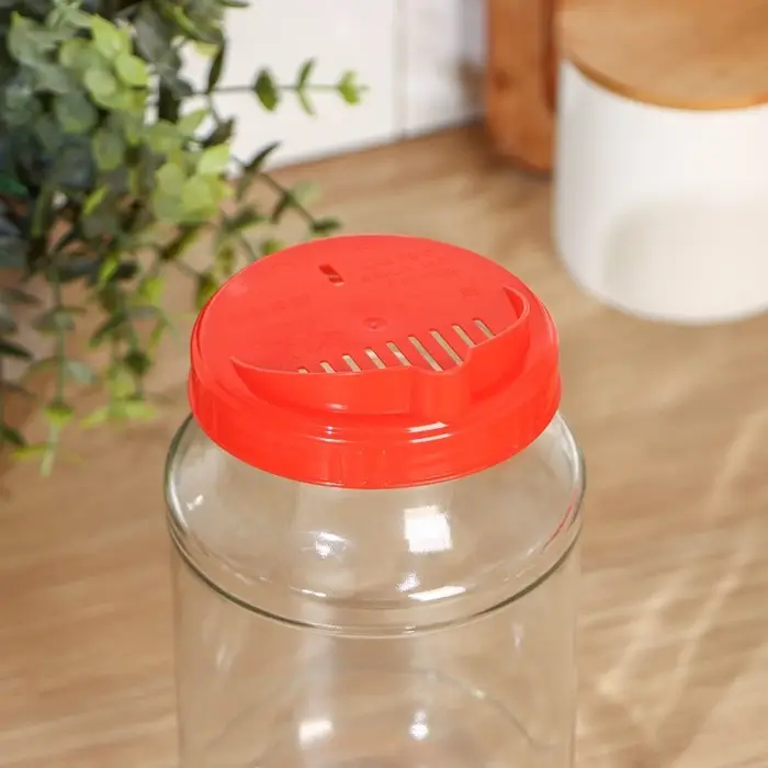 Крышка сливная, ТО-82 мм, винтовая, пластик, цвет МИКС Крышка сливная, ТО-82 мм, винтовая, пластик, цвет МИКС