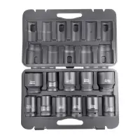 Набор головок для механического гайковерта 1"DR (21-50мм) (11 предметов) AVS NGL01-11I