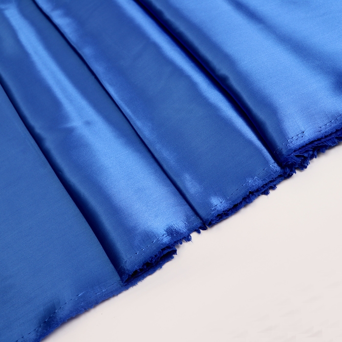 Лоскут сатина, цвет голубой, 100 × 150см, 100% п/э