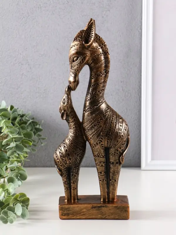 Фигура Фигура "Зебра с детенышем" 33х12х6 см