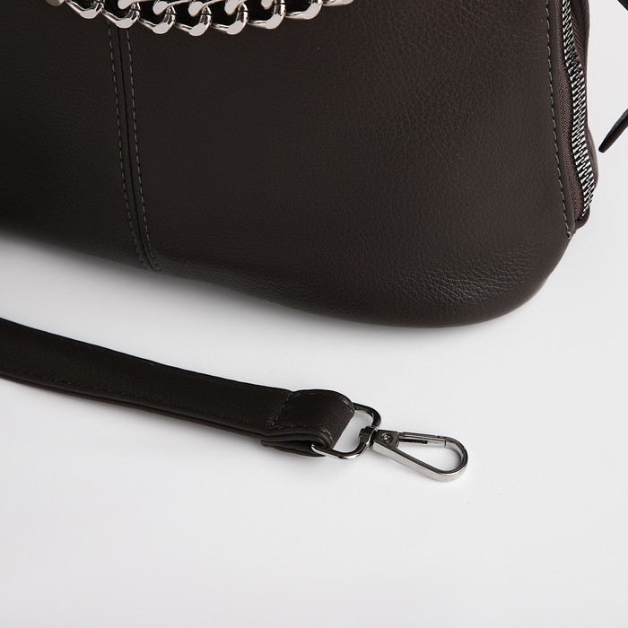 Сумка-мешок на молнии, цвет серый Сумка-мешок на молнии, цвет серый