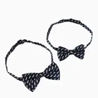 Галстук - бабочка для мальчика и папы M&B Family look, 2 шт., синий