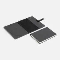 Ежедневник-органайзер Twill, недатированный, черный