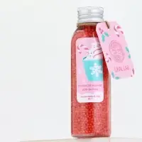 Жемчуг для ванны во флаконе, 85 гр, аромат малиновый раф, URAL LAB