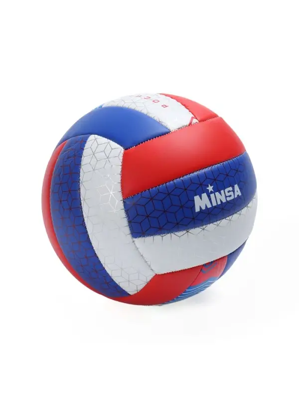 Волейбольный мяч MINSA &laquo;РОССИЯ&raquo;, машинная сшивка, 18 панелей, р. 5, PVC