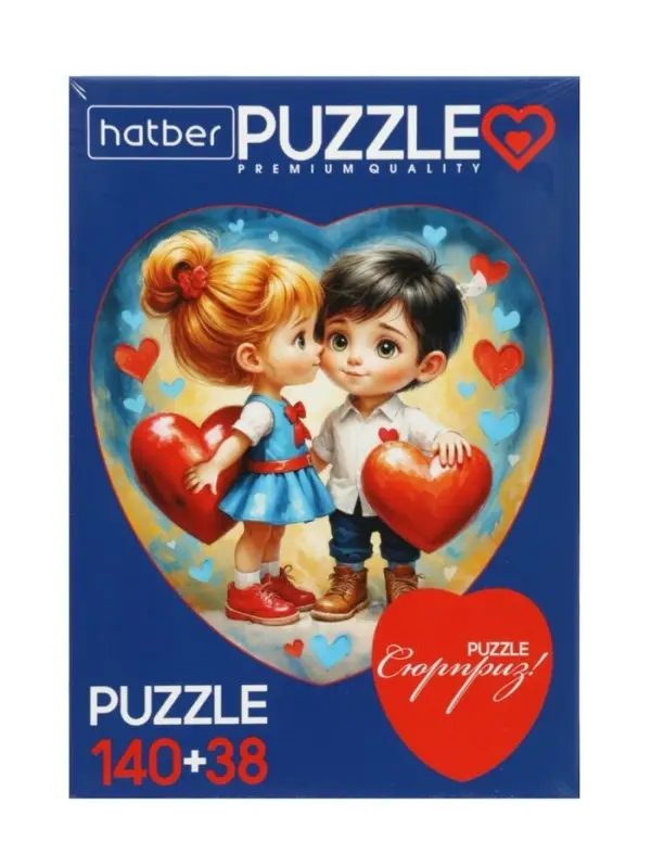 Пазл 140+38 эл. 2 в 1 "Нежный возраст" Premium  Д178ПЗ4_35849