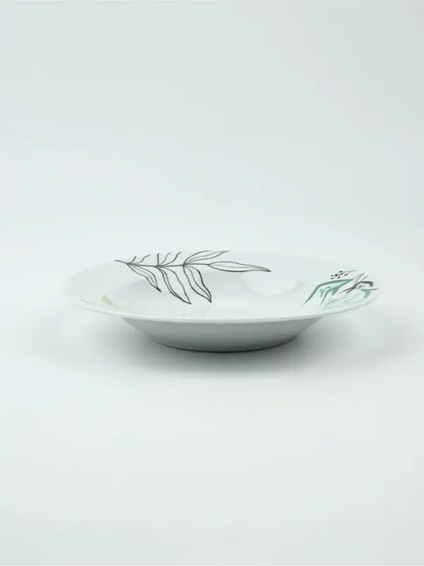 Тарелка суповая керамическая «Природные мотивы», d=21 см