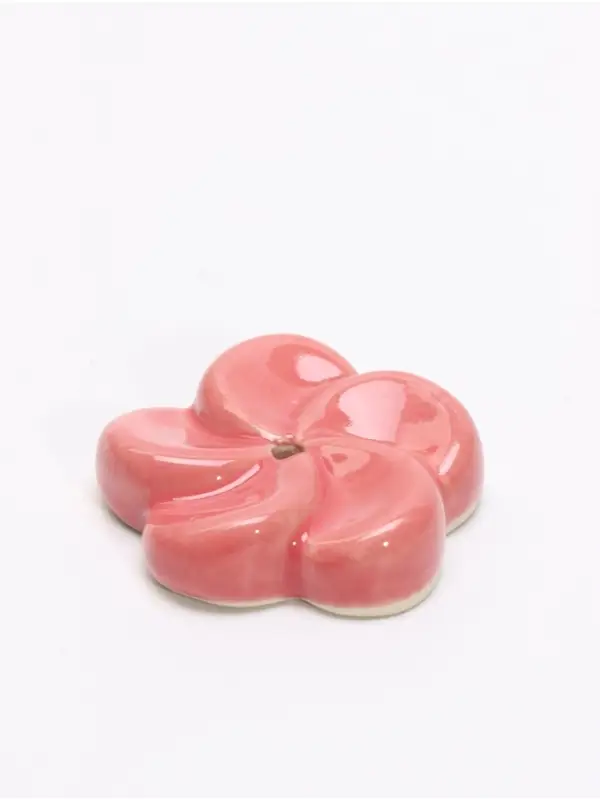 Подставка под благовония &laquo;Цветок&raquo;, 4&times;4&times;1 см, керамика, МИКС