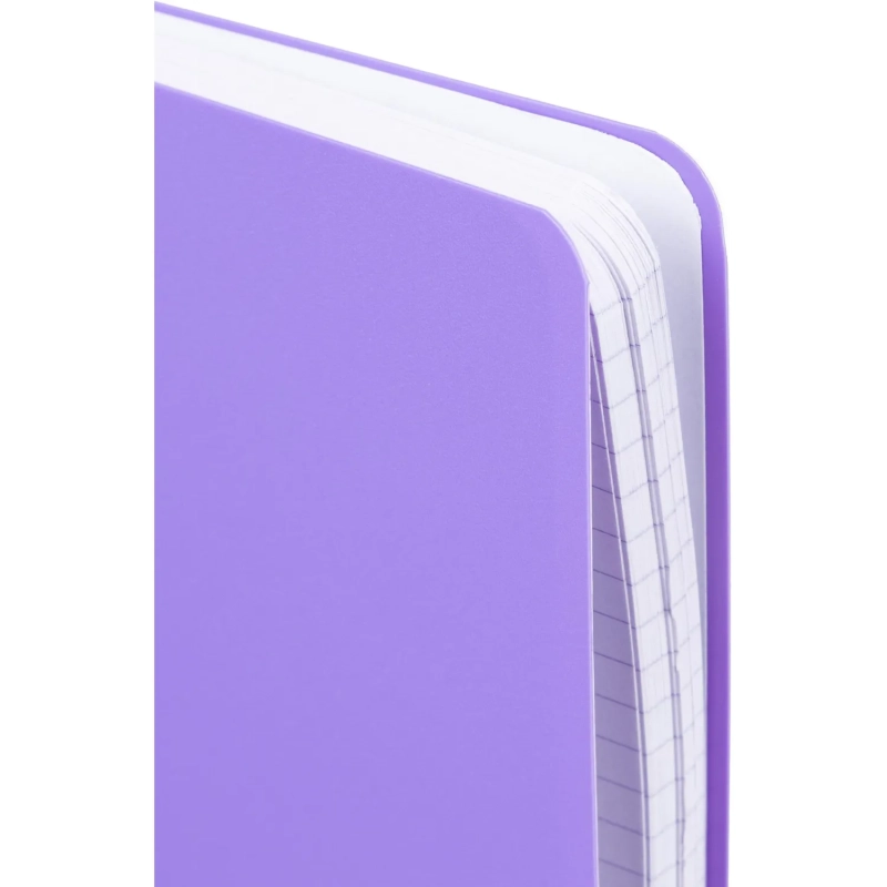 Бизнес-тетрадь А5,96л,кл,спир,пласт,тон.бл. Attache Bright colours Сиренев