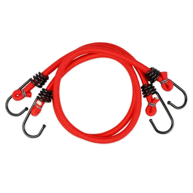 Резинка крепления груза 60 см х 8 мм, 2 шт (метал.крючки) AVS TL-05