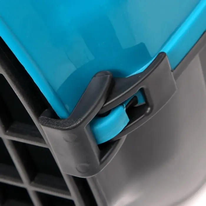 Переноска для животных &laquo;Сириус&raquo;, 33.5&times;31&times;50 см, пластик, бирюзовая