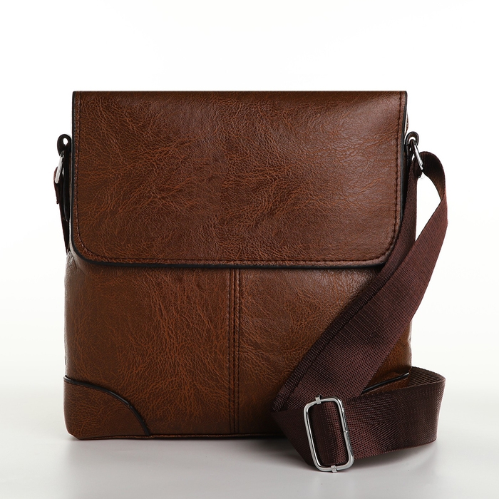 Сумка мужская, цвет коричневый Сумка мужская, цвет коричневый