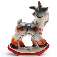 Сувенир &laquo;Качалка большая&raquo;, 11&times;9&times;4 см, гжель
