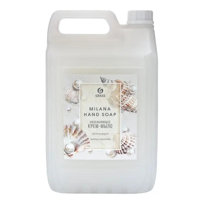 Жидкое крем-мыло Grass Milana &laquo;Жемчужное&raquo;, 5 л