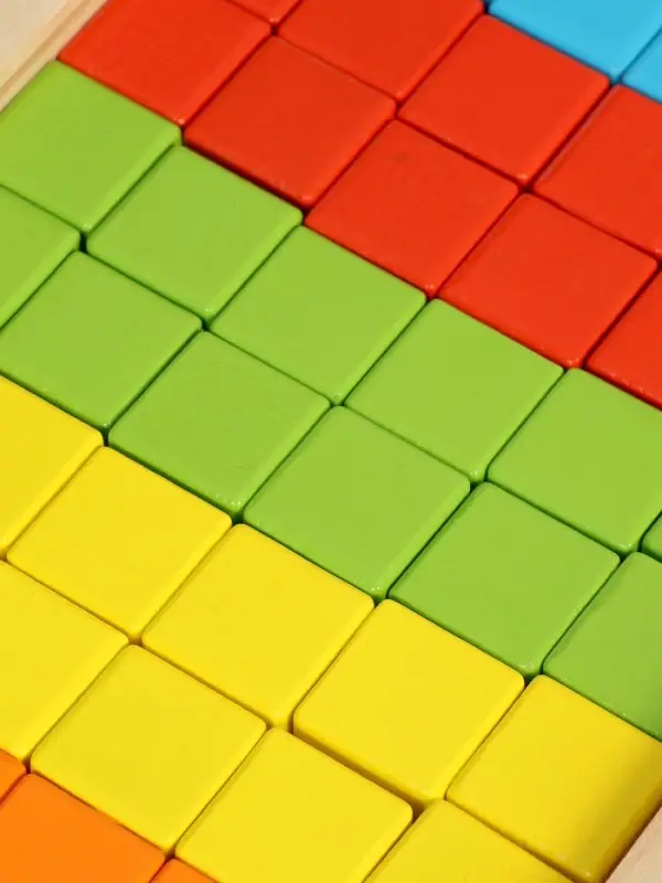 Кубики деревянные 60 штук Кубики деревянные 60 штук