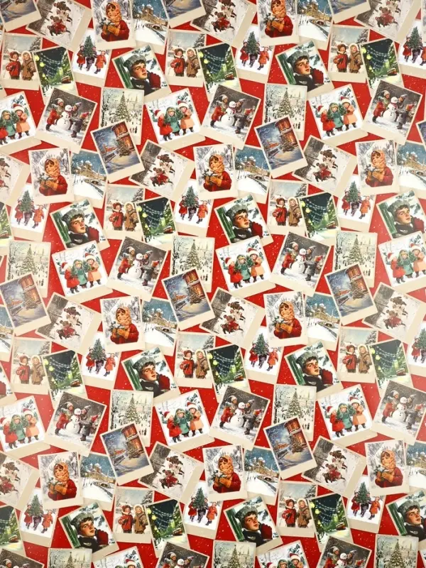 Набор упаковочной бумаги &laquo;Новогодняя&raquo;, 4 листа, 70 &times; 100 см