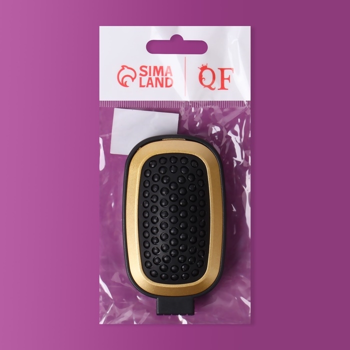 Расчёска массажная, складная, зеркалом, 9,5 × 5,5 см, цвет чёрный Расчёска массажная, складная, зеркалом, 9,5 × 5,5 см, цвет чёрный