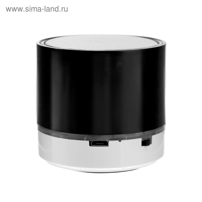 Портативная колонка Luazon Hi-Tech18, 3 Вт, 520 мАч, microSD, USB, черная Портативная колонка Luazon Hi-Tech18, 3 Вт, 520 мАч, microSD, USB, черная