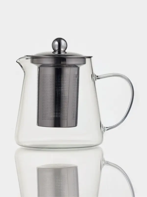 Чайник заварочный &laquo;Эгла&raquo;, 450 мл, 12.5&times;10&times;11.5 см, с металлическим ситом и крышкой