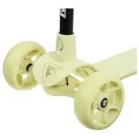 Самокат детский GRAFFITI Baby 24, колёса PU 120/100 мм, жёлтый