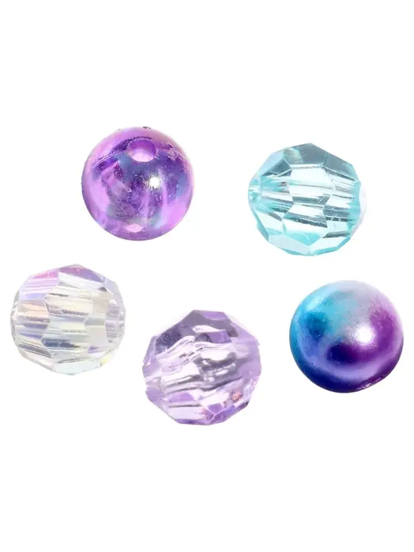 Набор для творчества &laquo;Создай украшение: Русалочка&raquo;, 12 видов бусин, 5 шармов