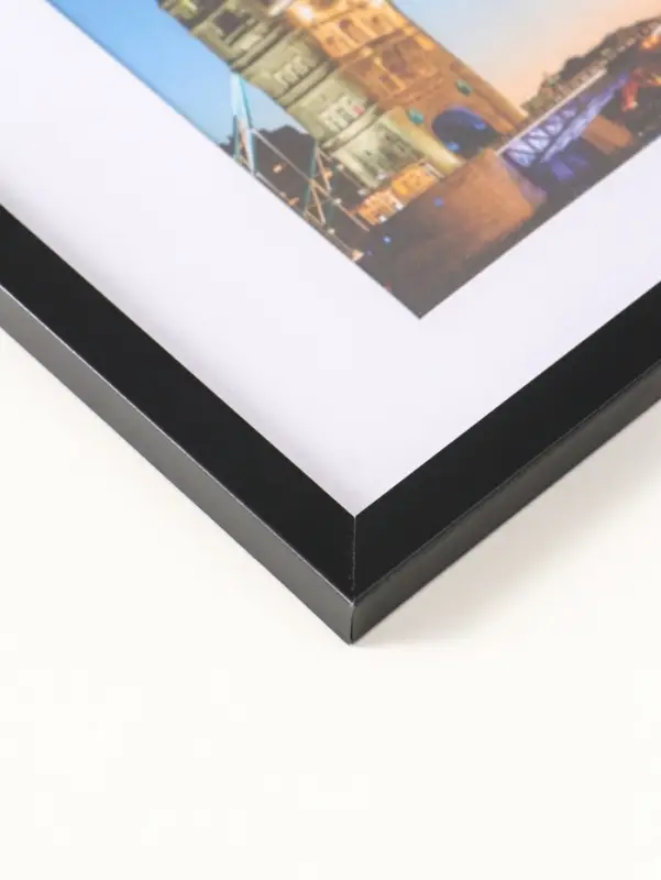 Фоторамка для фото 21х30 см, с паспарту 15х21 см, Lumo, чёрный