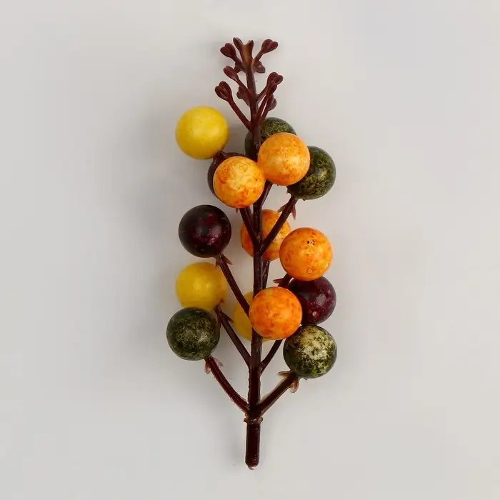 Декор «Ягодки», размер 3×4,5×11 см