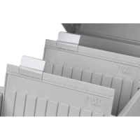 Картотека для карточек А6 на 1300шт HAN закрытая '956/11