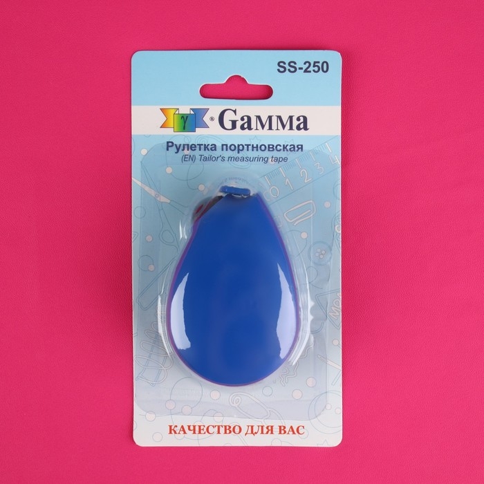 Сантиметровая рулетка, 150 см, цвет синий Сантиметровая рулетка, 150 см, цвет синий