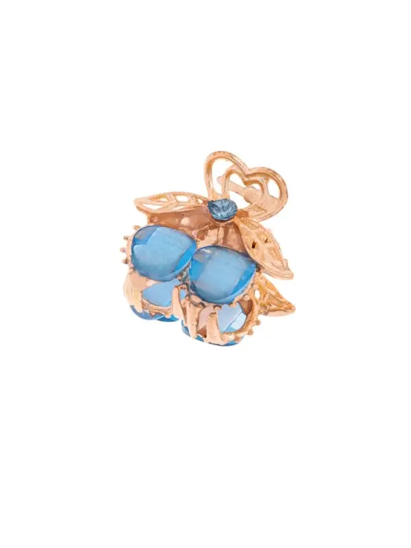 Крабик для волос &laquo;Арфея&raquo;, вишенки, 2.3 см, золотистый МИКС