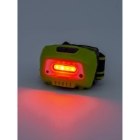 Фонарь налобный ЯРКИЙ ЛУЧ LH-300 ACCU Red COB 2реж. сенс.вкл. акк