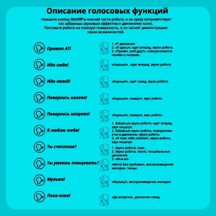 Робот интерактивный &laquo;Милый робот&raquo;, световые и звуковые эффекты, русская озвучка, цвет красный
