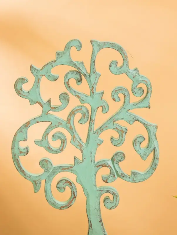 Панно  Панно "Древо" МДФ, 30х20х1 см, бирюзовый