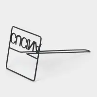 Держатель для бумажных полотенец настольный Доляна, 13.5&times;15.5&times;29 см, чёрный