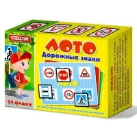 Лото STELLAR &laquo;Дорожные знаки&raquo;