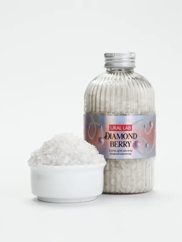 SNOW KISS Соль для ванны, 300 г, ягодный мармелад