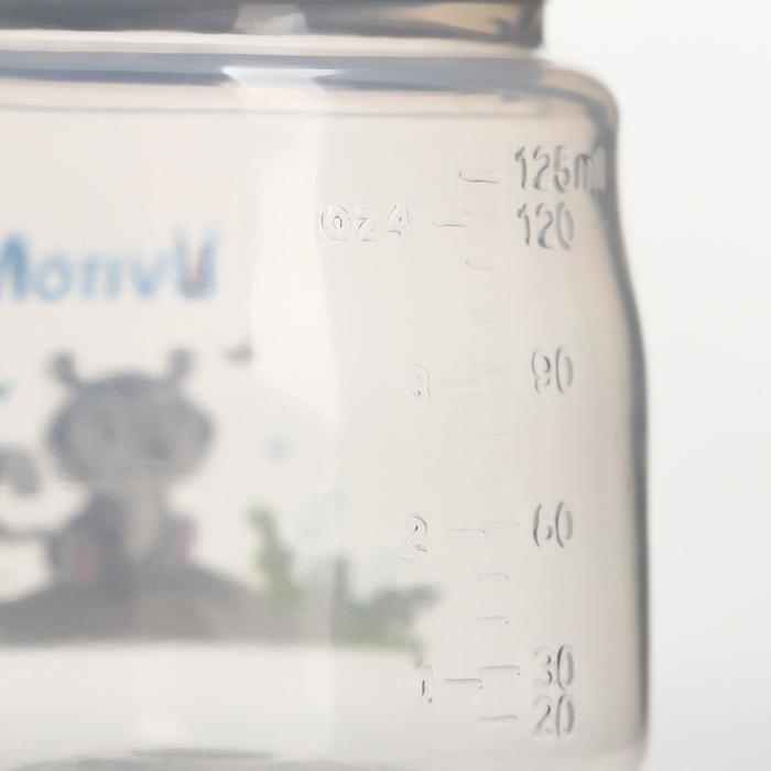 Бутылочка для кормления, ШГ, 125 мл. ZOO, цвет МИКС Бутылочка для кормления, ШГ, 125 мл. ZOO, цвет МИКС