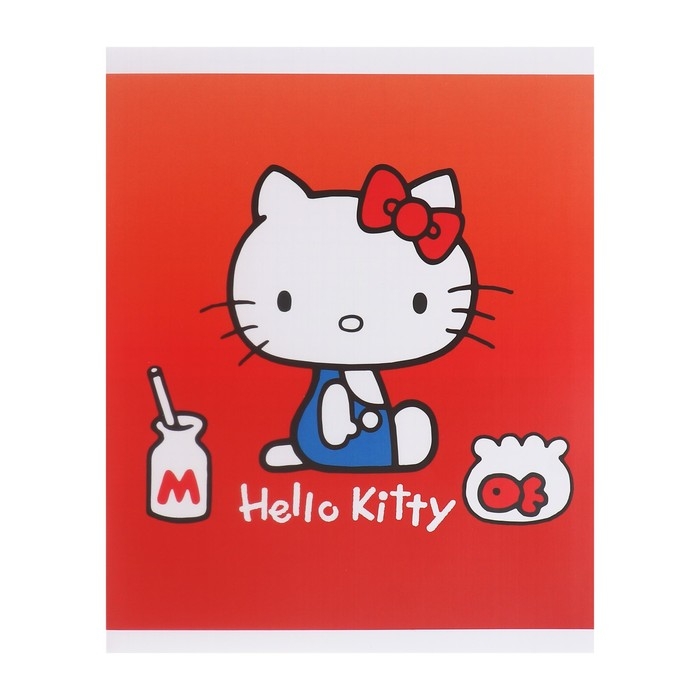 Тетрадь 48 листов в клетку Kuromi+MyMelody+HK, обложка картон, в дополнительной ПВХ обложке, блок 60 г/м2, МИКС Тетрадь 48 листов в клетку Kuromi+MyMelody+HK, обложка картон, в дополнительной ПВХ обложке, блок 60 г/м2, МИКС