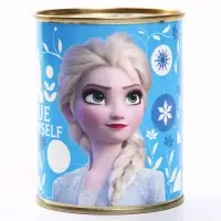 Копилка металлическая, 9,5 см х 7,5 см х 7,5 см "Анна и Эльза", Холодное сердце Копилка металлическая, 9,5 см х 7,5 см х 7,5 см "Анна и Эльза", Холодное сердце