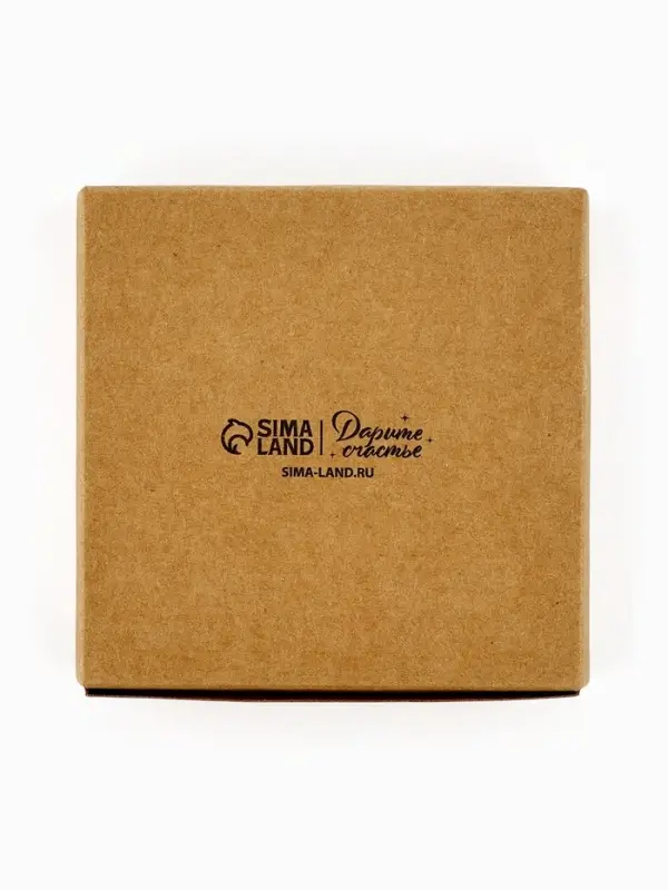 Коробка под бижутерию с окном «Круг», 7.5 х 7.5 х 3 см