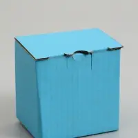 Коробка под кружку, голубая, 10 х 8 х 10 см