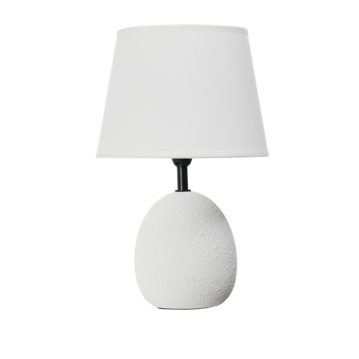 Лампа настольная Лампа настольная "Притча" 1х40Вт Е14 белый 20х20х32см