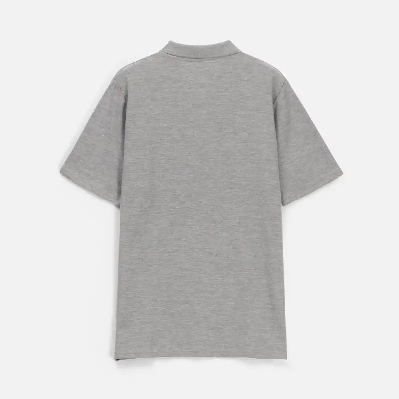 Рубашка поло унисекс Tervise, серый меланж, размер S