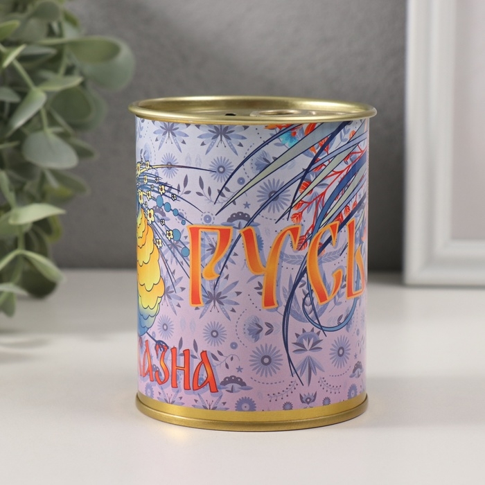 Копилка-банка металл Копилка-банка металл "Русь. Казна"