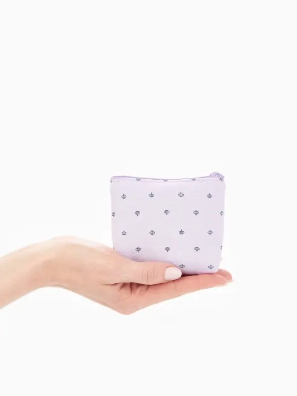 Монетница на молнии, 11.5&times;3&times;8.5 см, МИКС
