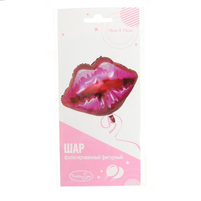 Шар фольгированный 30 Шар фольгированный 30" «Губы»