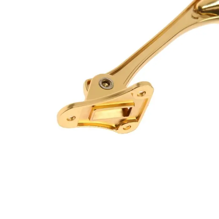 Фиксатор дверной LOCKLAND, &laquo;козья ножка&raquo;, цвет золото